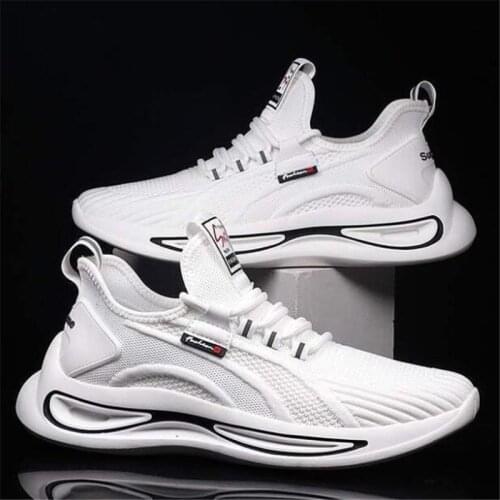 Fashion Men Sneakers Mesh Casual Shoes Lac-up Mens Shoes Summer Lightweight Vulcanize Shoes Walking Sneakers Zapatillas Hombre