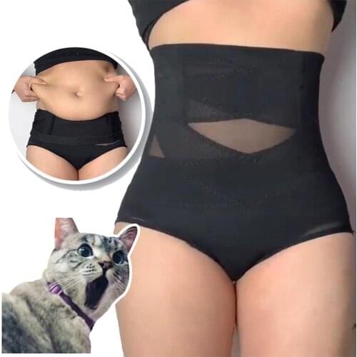 Richkeda Store Women High Waist Trainer Body Shaper Panties Tummy Control Body Slimming Control Shapewear Girdle Underwear