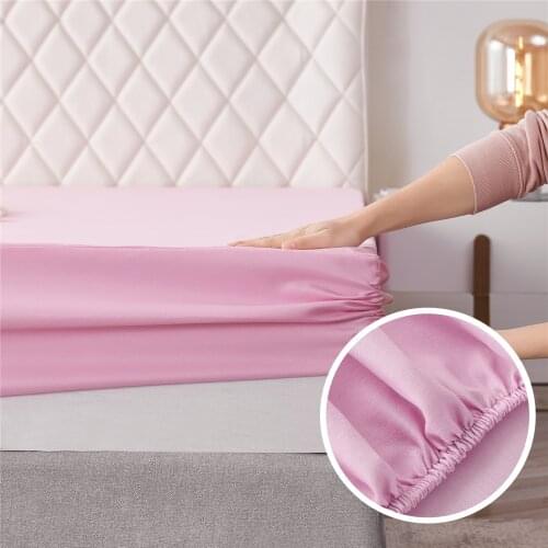 Soft Fitted Sheet Polyester Solid Elastic Bands for Sheets Abrasion Resistant Sheets Bed Sheet Braces Mattress Cover