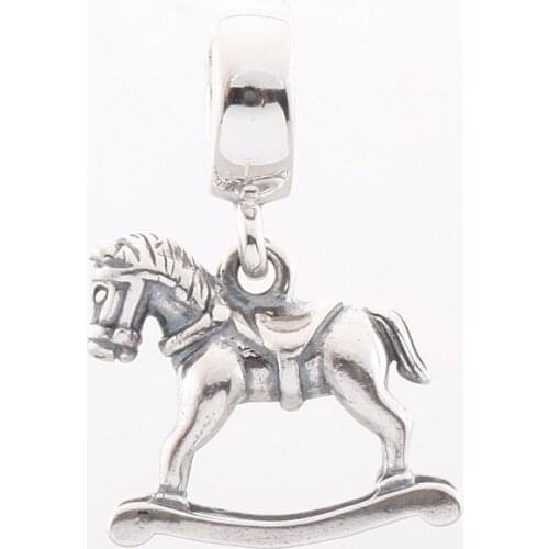 Newest Pendant Horse 100% Original 925 Sterling Silve Beads Charm Suitable for Brand Style Charm Bracelets & Necklaces