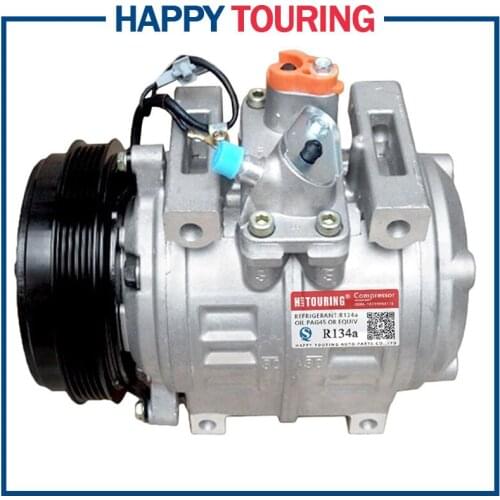 New 10P30C AC A/C Compressor For TOYOTA COASTER BUS 12V /24V PV5 447220-1101 4472201101 447220-0394 4472200394