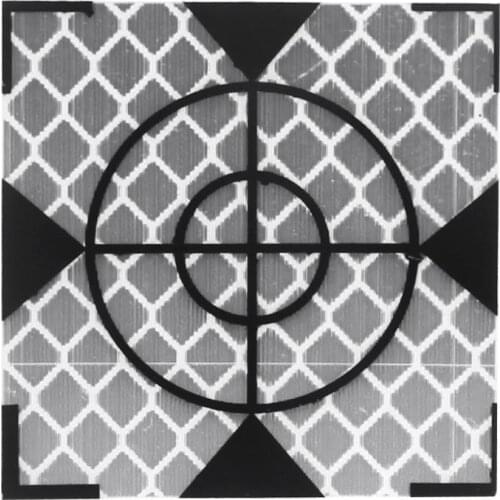 Reflector Sheet 40x40mm Reflective Tape Target Total Station Widely Used Enginee