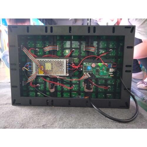 P6 Iron cabinets 96*64 pixels 1/8 Scan led sign led display SMD outdoor led display P6 RGB LED matrix Led Screen