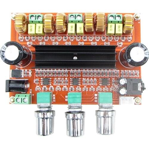 TPA3116D2 2.1 Digital Audio Amplifier Board 2*80W+100W Subwoofer 2.1 Amplificador DC24V XH-M139