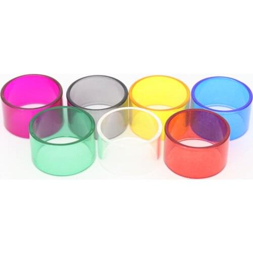 7PCS/pack Clrane Replacement Glass Tube for Kylin M RTA Tank Adjustable 3ML(ships one of each color ) Cigarette accessories