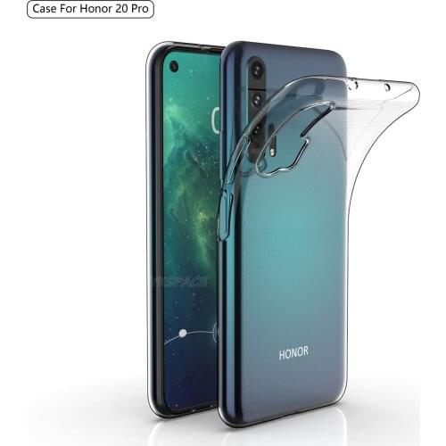 Ultra Thin Silm Transparent Silicone Phone Case For Huawei Honor 9 10 20 30 Pro Lite 9i 10i 20i V9 Play V10 V20 Soft TPU Cover