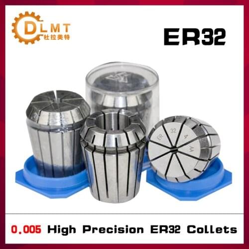 1PC ER32 Spring Collet 1MM-20MM 3.175MM High Precision 0.005 ER Collet Chuck Holder Engraving machine spindle for CNC