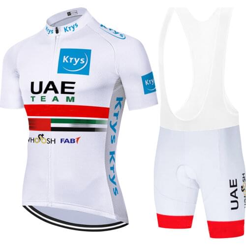 2021 de france TEAM champion UAE cycling jersey bike shorts sportswear 20D gel pad MTB Bicycle roupas de ciclismo masculina