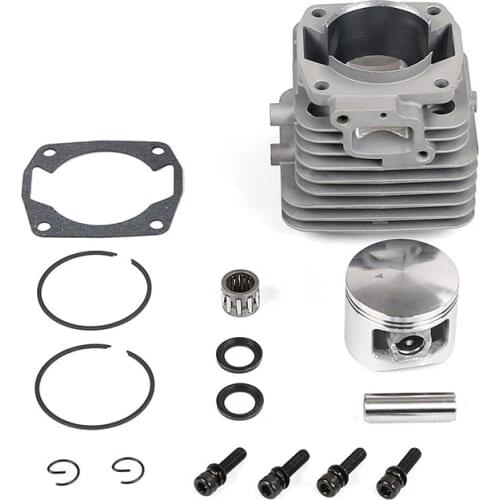 45CC Gas Engine Double Ring Cylinder Kit for Cy Zenoahn Engines Fit for 1/5 HPI ROVAN ROFUN KM BAJA Losi 5ive T Rc Car Parts