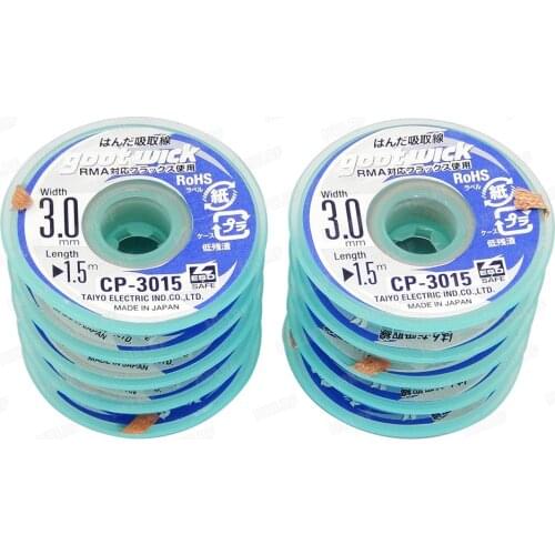 5PCS/Lot Original New Desoldering Goot Wick CP-1515 CP2015 CP2515 CP3015 CP3515 Accessory Braid For Iron Electronic PCB Repair