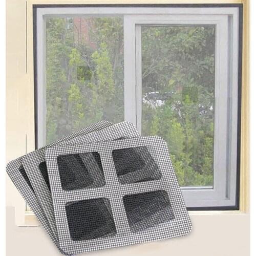 6Pcs Anti-Insect Fly Bug Mosquito Window Door Net Mesh Repair Screen Patch Kit