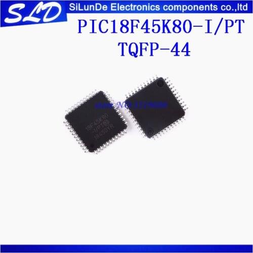 Free Shipping 20pcs/lot PIC18F45K80-I/PT PIC18F45K80 QFP44 new and Original in stock
