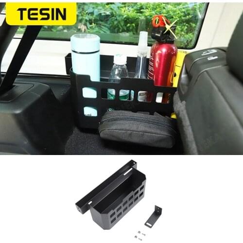 Stowing Tidying For Jeep Wrangler TJ JK JL 1996-2020 Car Trunk Side Door Storage Bracket Organizer Accessories For Jeep Wrangler