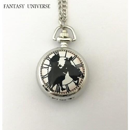 FANTASY UNIVERSE Freeshipping wholesale 20PC a lot pocket Watch necklace HRBBBB53