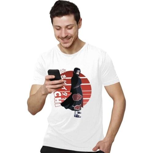 Anime Manga Tshirt Men Short Sleeved Leisure T Shirt Cool Simwill T-shirt Slim Fit Cotton Tee Tops Clothes