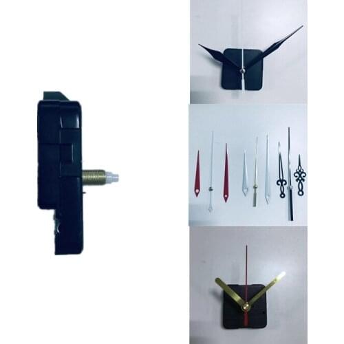 3 years warranty 10sets 18mm shaft Silent M2188 wall clock mechanism with hands Sweep Quartz Movement DIY Clock Accessory kits