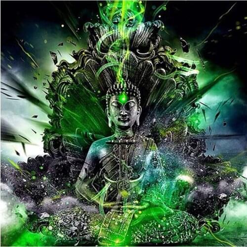 H2629 YIKEE diamond embroidery china,5d diamond diy painting,diamond painting Buddhism