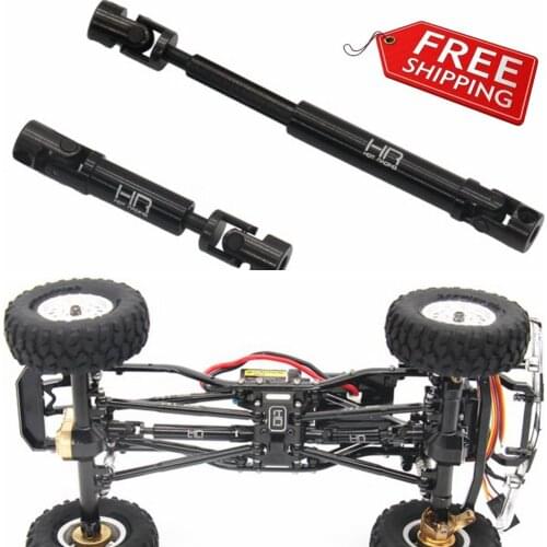 Hot racing HR mid steel universal center joint axles CVD for Axial SCX24 C10 1/24 rc car