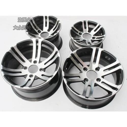 DIY Self-Made Four-Wheel Bull ATV Aluminum Wheel Karting Parts 10 12 14-Inch Aluminum Alloy Wheel Ring