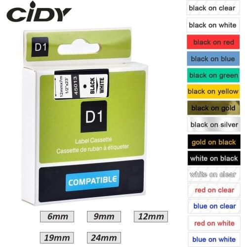 Dymo LM-420P label printer for Dymo D1 6/9/12/19mm 45013 40913 43613 45803 45018 45021 Label Tapes Ribbon Cassette Cartidge