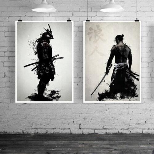 DIY 5D Diamond Painting Diamond setting Japanese samurai Cross Stitch Kit Embroidery Mosaic Art diamond paint Picture of Rhinest