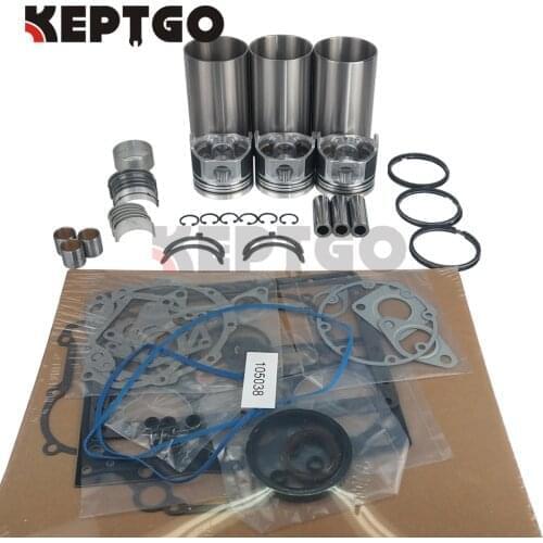 New STD Overhaul Rebuild Kit for Kubota D1105 Overhaul Kit Piston Ring