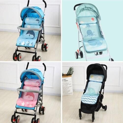 Summer Stroller Cooling Pad 3D Breathable Mesh Pushchair Mat Mattress Baby Pram Seat Cover Cushion for Newborn