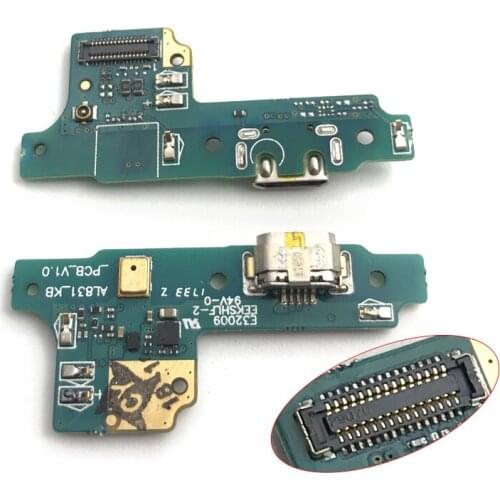 Original New USB Flex Cable For Huawei Y6 2017 MYA-L41 Dock Charger Connector Flex Cable Replacement Part