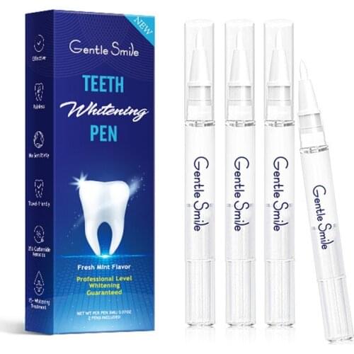 2pcs Teeth Whitening Pen Stick Serum Teeth Stain Remover Whitener Remove Plaque Stains Dental Tools Teeth Oral Care