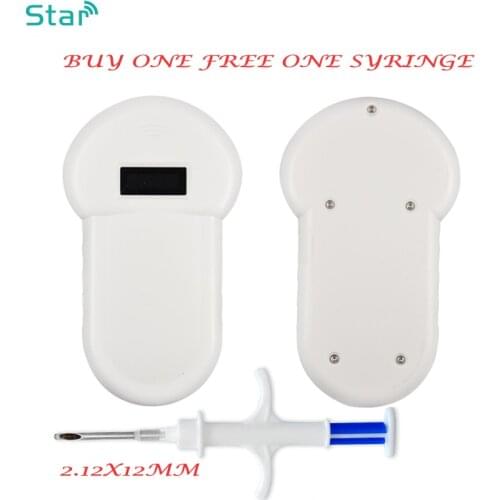 Animal ID Reader Animal Chip Digital Scanner USB Rechargeable Microchip Handheld Identification General Application for Cat Dog