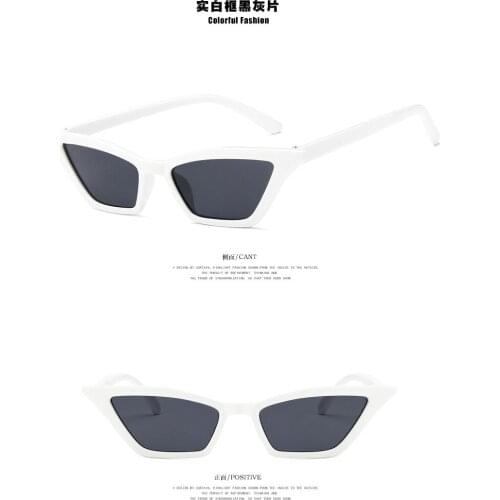 2020 sunglasses cat eyes women luxury brand Designer Vintage Transparent sunglasses female retro red black glasses shades