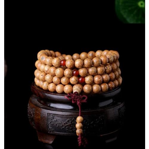 Tibetan Buddhism 108 TianZhu-Bodhi Core Seeds Prayer Beads Mala Necklace