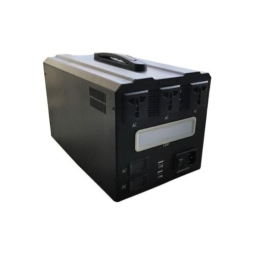 Outdoor Power Supply Portable 220V Mobile Emergency 1500W High-power Solar Car Energy Storage