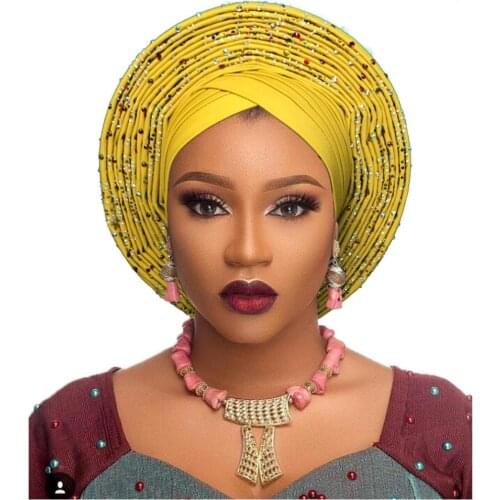 Professional Design Women Headwear Fashion Headwrap African Head wrap Banadana Headscarf