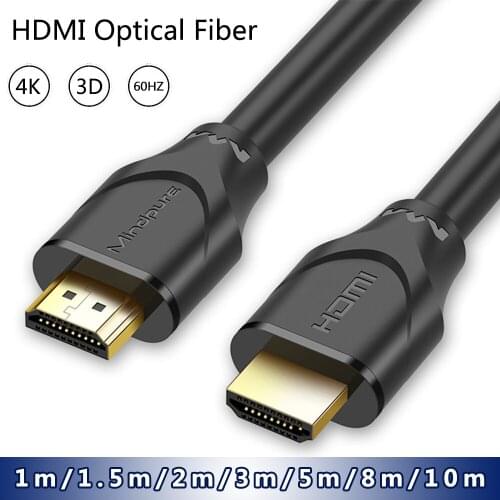 4K 3D HDMI-compatible Cable 1m/1.5m/2m/3m/5m/8m/10m 2.0 Video Cable 60HZ For HDTV Splitter Switcher Ultra HD Optical Cable
