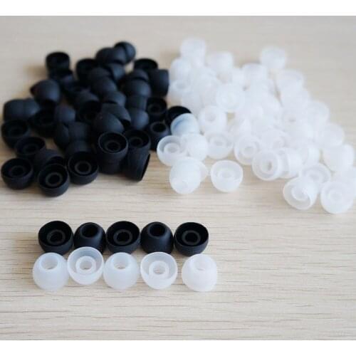 50pcs/lot Silicone Replacement Earbuds Tips For Sony Ear Bud Eartips Cushions Ear Gel Cover