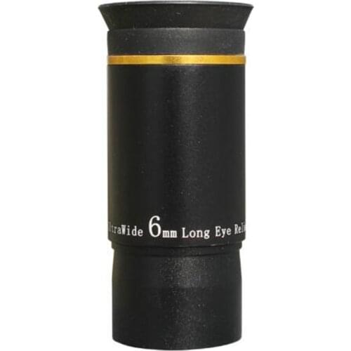 Datyson Astronomical Telescope Accessories 1.25 Inch 66 Degrees 6mm Wide-angle Eyepiece 5P9919