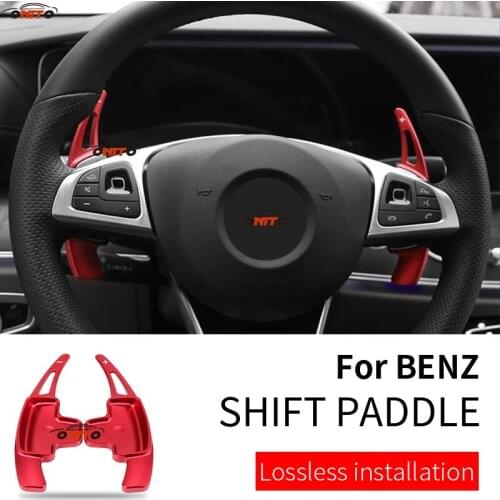 Car Styling Alloy Auto Styling Shift Paddle Extend Shifter Fit for Mercedes Benz A B C E G CLASS CLA GLA GLC GLE GLS VITO
