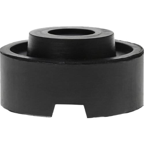 Black Rubber Slotted Floor Jack Pad Frame Rail Adapter For Pinch Weld Side Pad Q9QD