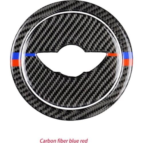 Carbon Fiber Steering Wheel Decoration Ring for BMW Mini Cooper JCW R55 R56 R57 R58 R59 R60 R61 Car Interior Decoration Products