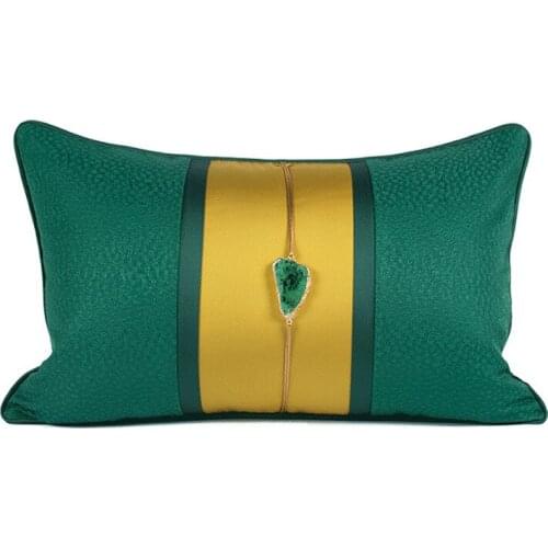 Decorative Cushions Gemstone Pillow Case 30x50cm Home Decor Car Cushion Bedroom Pillow Case