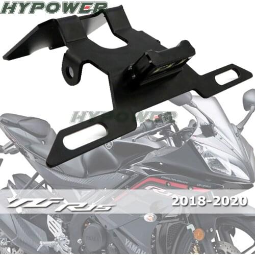 2020 License Plate Holder For YAMAHA YZF R15 V3 2018-2020 2019 Motorcycle Accessories Tail Tidy Fender Bracket Mount Motos Bike