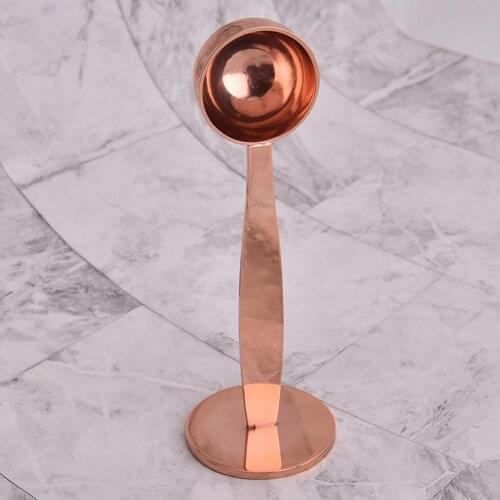 Espresso Stand Coffee Measure Spoon Stainless Steel CoffeeTea Tools Measuring Tamping Scoop