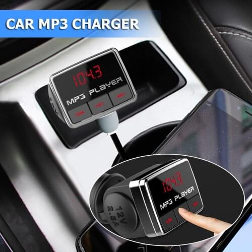 Hot Sale FM Transmitter Handsfree Car Kit Classic FM Transmitter Modulator Bluetooth Handsfree Car Kit MP3 Player USB Charger