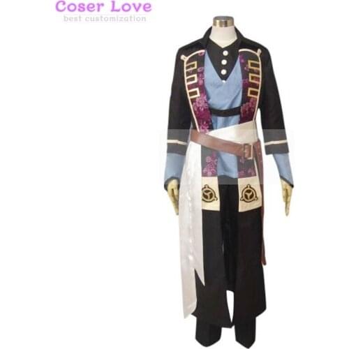 Hakuouki Shinsengumi Kitan Hijikata Toshizo Cosplay Costume Halloween Christmas Costume
