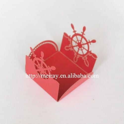 Red mini sweet wrappers, laser cut eid decoration,candy decorative wrappers