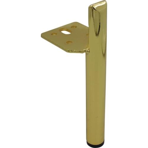 Metal Furniture Hardware Sofa Leg Golden Popular Furniture Accessories Foot Bed Or Cabinet Leg