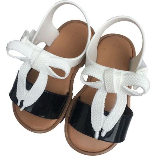 Mini Melissa Mar 2020 Summer Jelly Sandals Girls Shoes Girl Princess Sandals Kids Beach Sandals Non-slip Kids Toddler SH19004