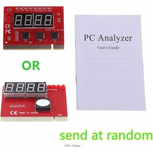New Computer Analysis PCI POST Card Motherboard LED 4-Digit Diagnostic Test PC Analyzer Network Repair Tool Kit