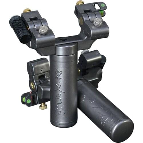 Hunting Slingshot Catapult Head Can Be Rotated Laser Point Slingshots Outdoor High Precision Shooting Suitable for Beginners